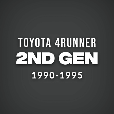 2ND GEN TOYOTA 4RUNNER ACCESSORIES (1990-1995)