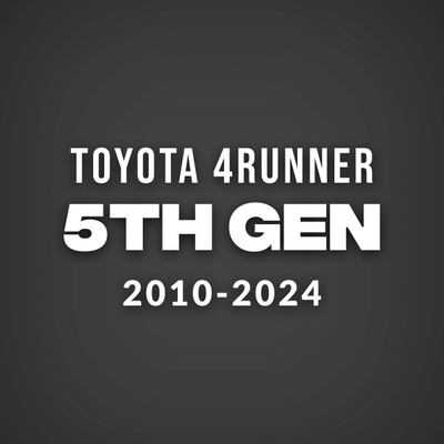 5TH GEN TOYOTA 4RUNNER ACCESSORIES (2010-2024)