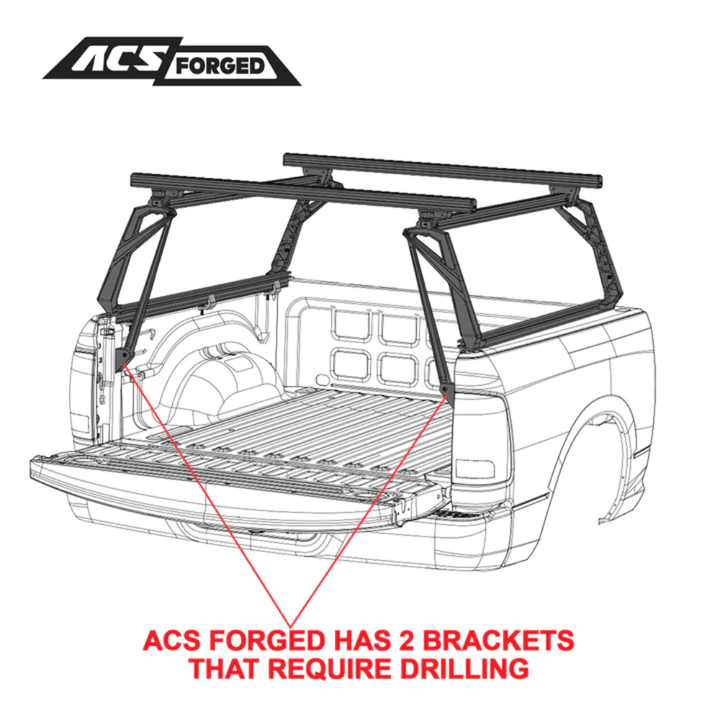 2005-2023 Toyota Tacoma Active Cargo System | FORGED