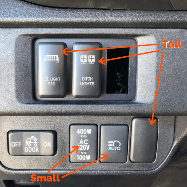 2007-2013 Toyota Tundra OEM Tall Style Switch