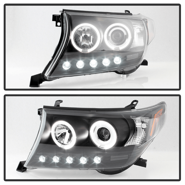 2008-2011 Toyota Land Cruiser Projector Headlights | Spyder Signature