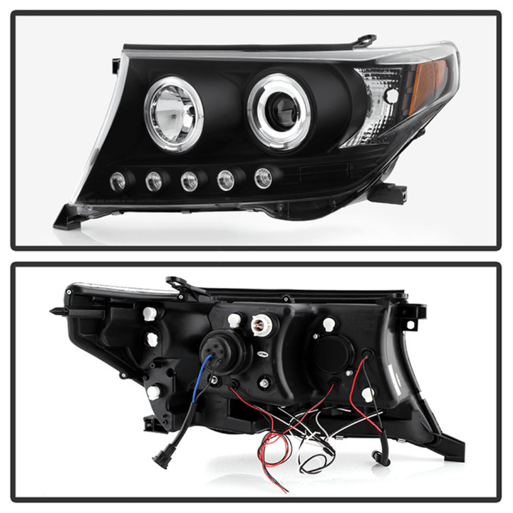 2008-2011 Toyota Land Cruiser Projector Headlights | Spyder Signature