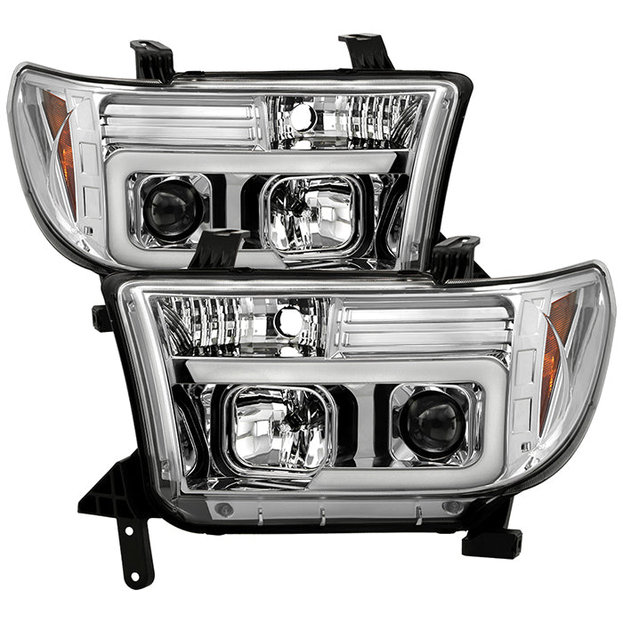 2008-2013 Toyota Sequoia Projector Headlights  | Spyder Signature  | Version 2