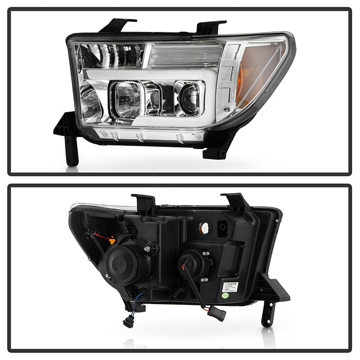 2008-2013 Toyota Sequoia Projector Headlights  | Spyder Signature  | Version 2