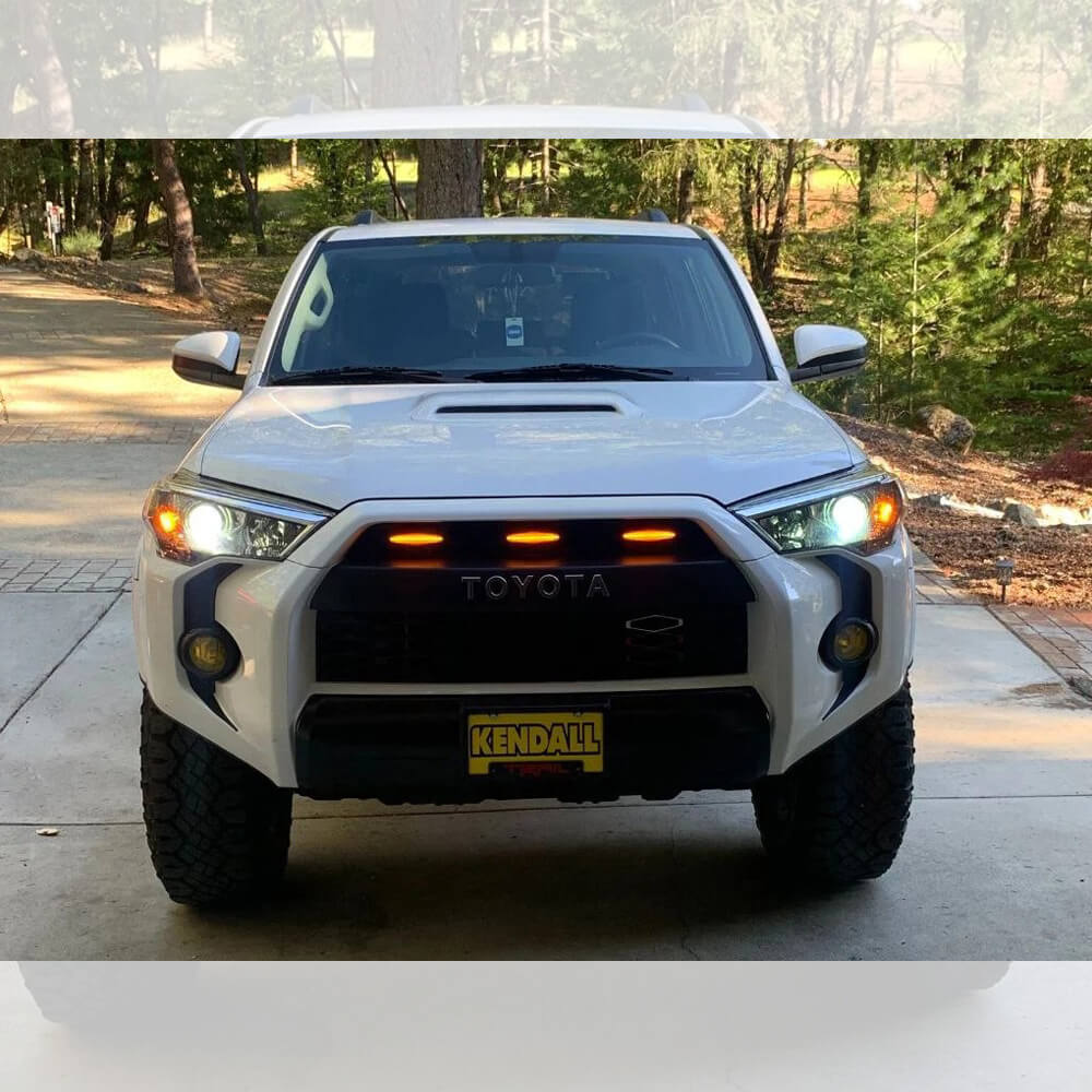 4x Raptor Style Amber Grille LED Lights – For 2014-2021 Toyota 4Runner TRD Pro