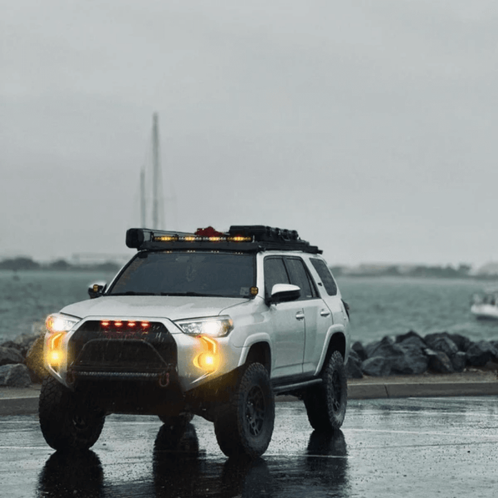 2014+ Toyota 4Runner LED DRL Fang Light Bezel Kit