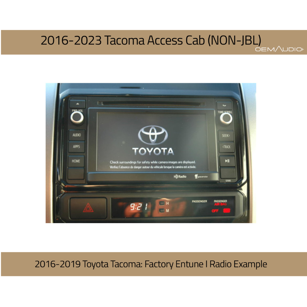 2016-2023 Toyota Tacoma Access Cab Sound System | Reference 500