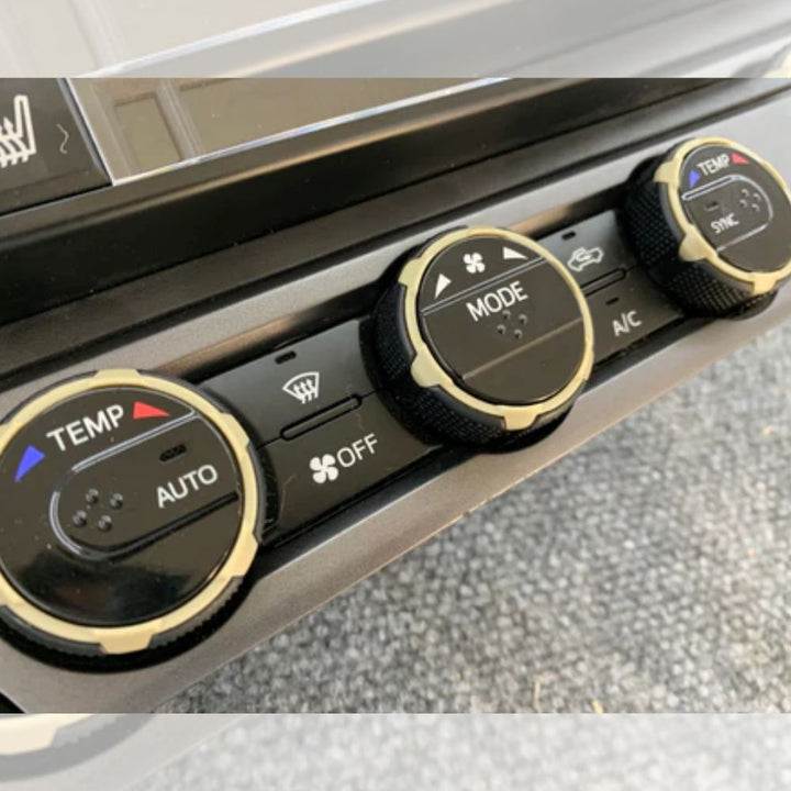 2016 - 2023 Toyota Tacoma Climate Control Rings