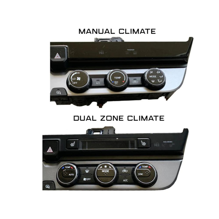 Climate Control Rings Fits 2016-2023 Toyota Tacoma