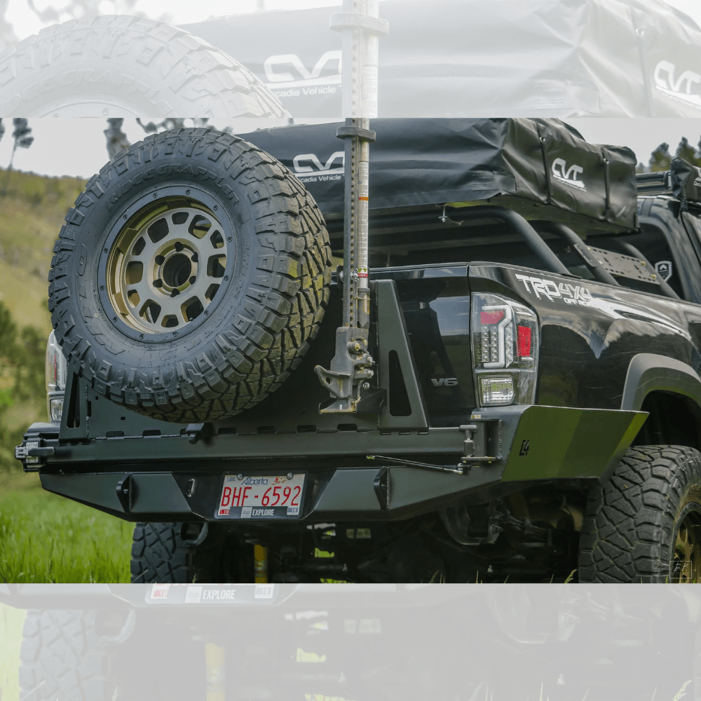 2016-2023 Toyota Tacoma Overland Series High Clearance Rear Bumper