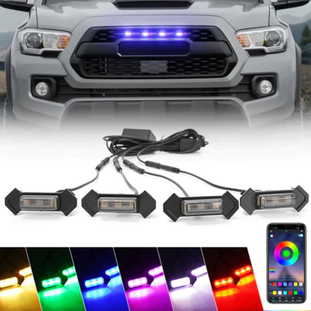 2016-2023 Toyota Tacoma Pro Grille RGB Raptor Lights