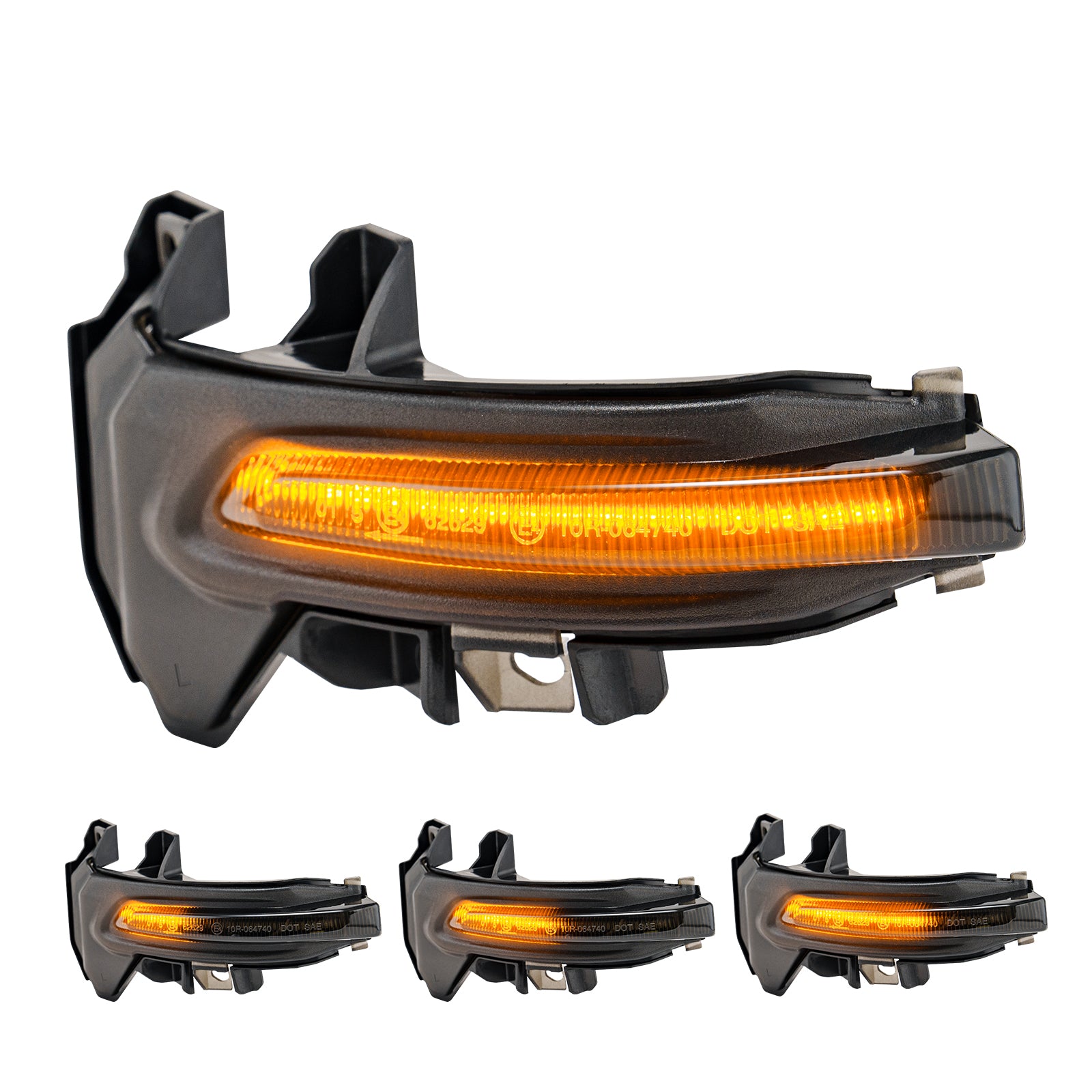 Sequential Turn Signals - MIRROR LIGHT | SMOKED LENS - 2022+