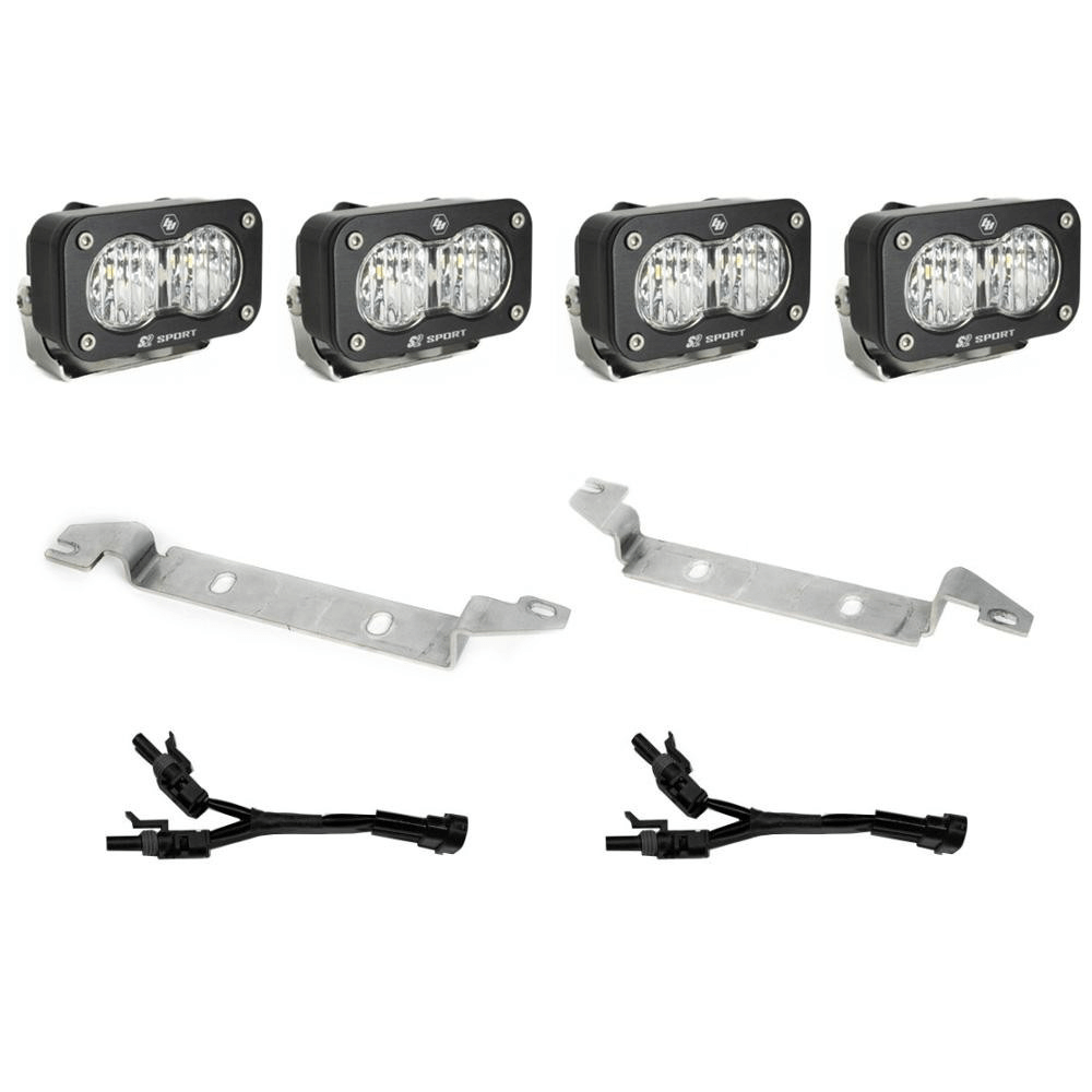 2024+ Toyota Tacoma S2 Sport Dual Fog Pocket Light Kit
