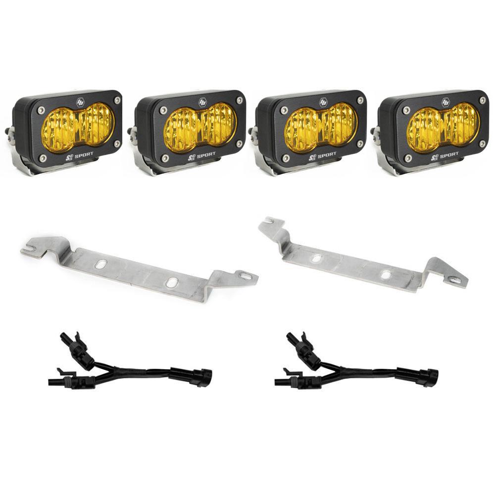 2024+ Toyota Tacoma S2 Sport Dual Fog Pocket Light Kit