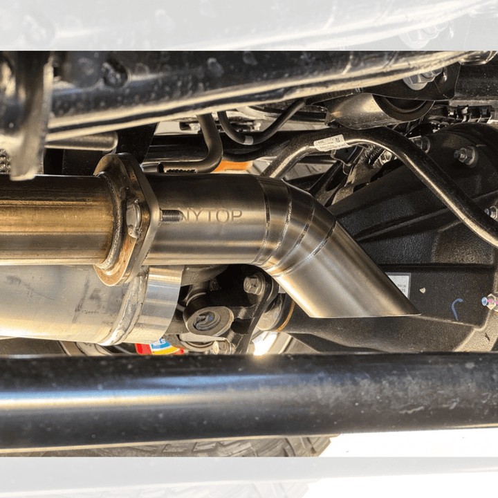 2024+ Toyota Tacoma Titanium Axle Dump Exhaust Tip