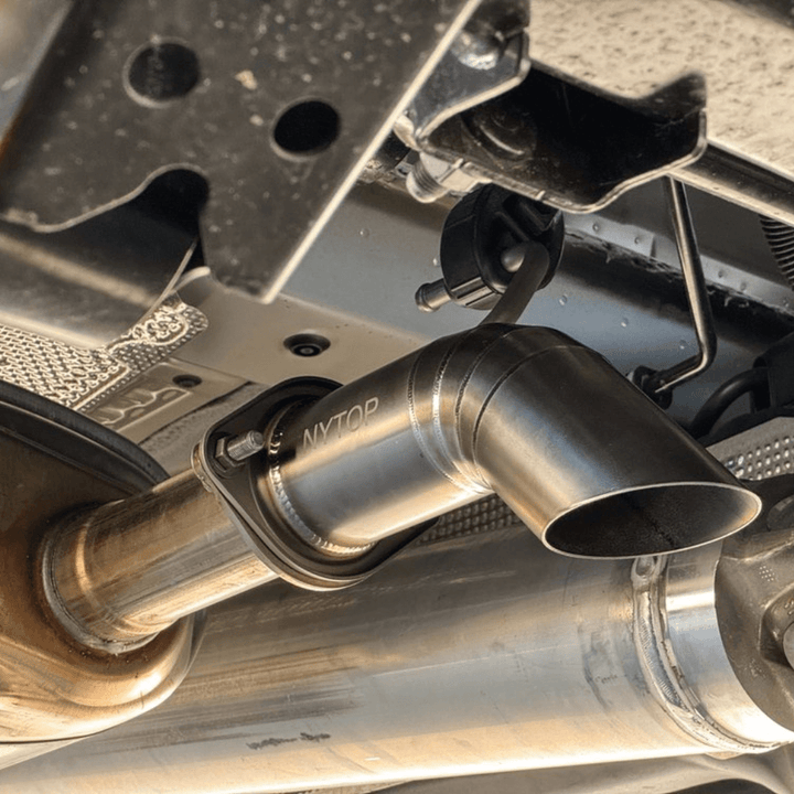 2024+ Toyota Tacoma Titanium Axle Dump Exhaust Tip