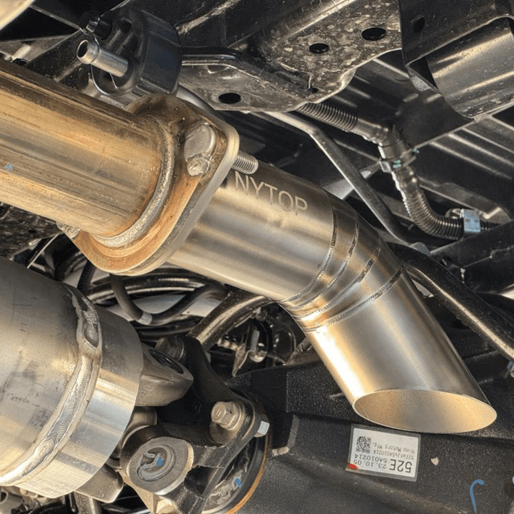 2024+ Toyota Tacoma Titanium Axle Dump Exhaust Tip
