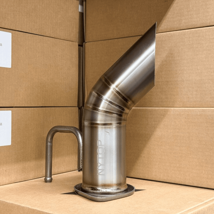 2024+ Toyota Tacoma Titanium Axle Dump Exhaust Tip