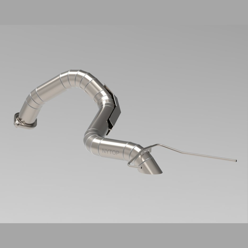 2024+ Toyota Land Cruiser Titanium Axle Dump Exhaust