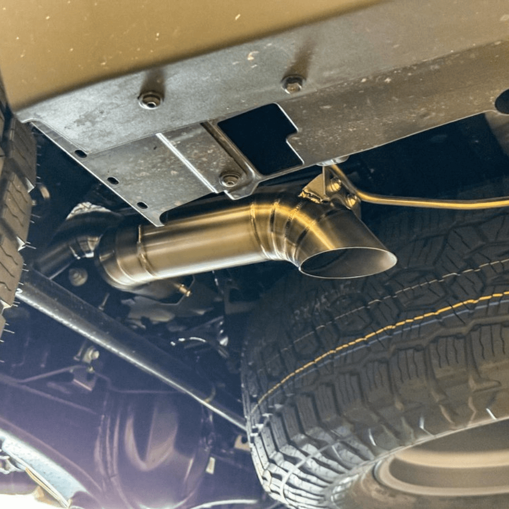 2024+ Toyota Land Cruiser Titanium Axle Dump Exhaust
