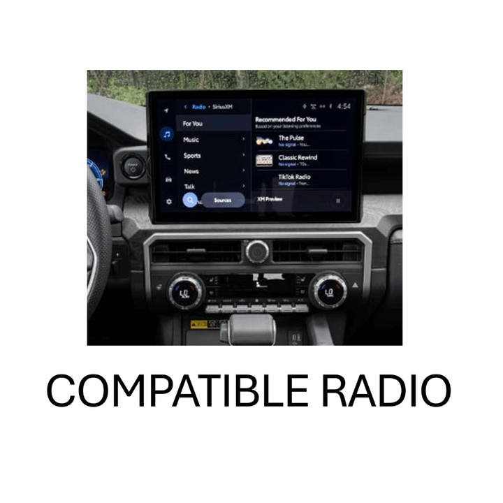 2024+ Toyota Tacoma V2 Radio Knob + Drive Mode Knob + Climate Knobs