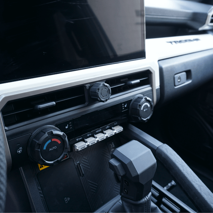 2024+ Toyota Tacoma V2 Radio Knob + Drive Mode Knob + Climate Knobs