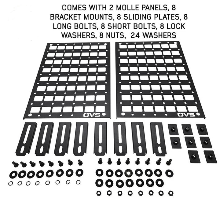 Bulkhead Molle Panels (Pair) for Expedition Truck Cap