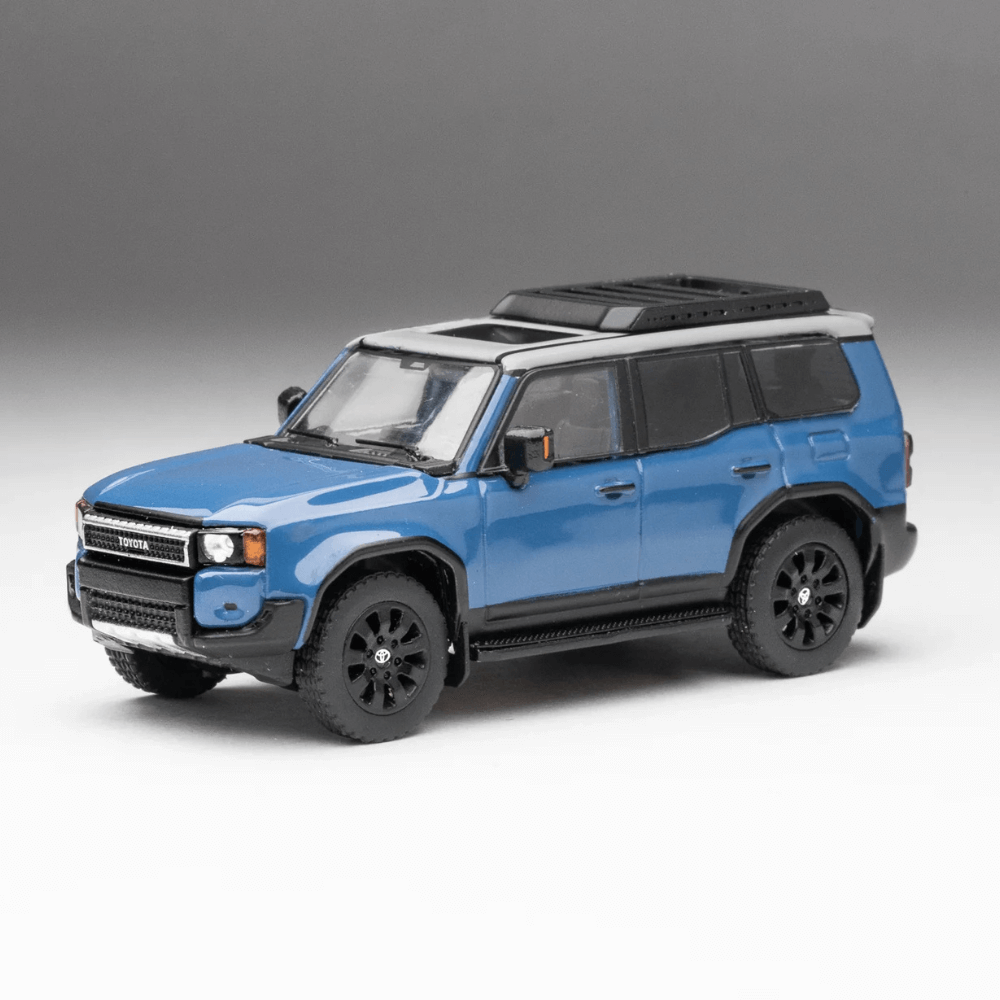 DiecastTalk x Yota Force Exclusive GCD 1/64 Toyota Land Cruiser First Edition Heritage Blue