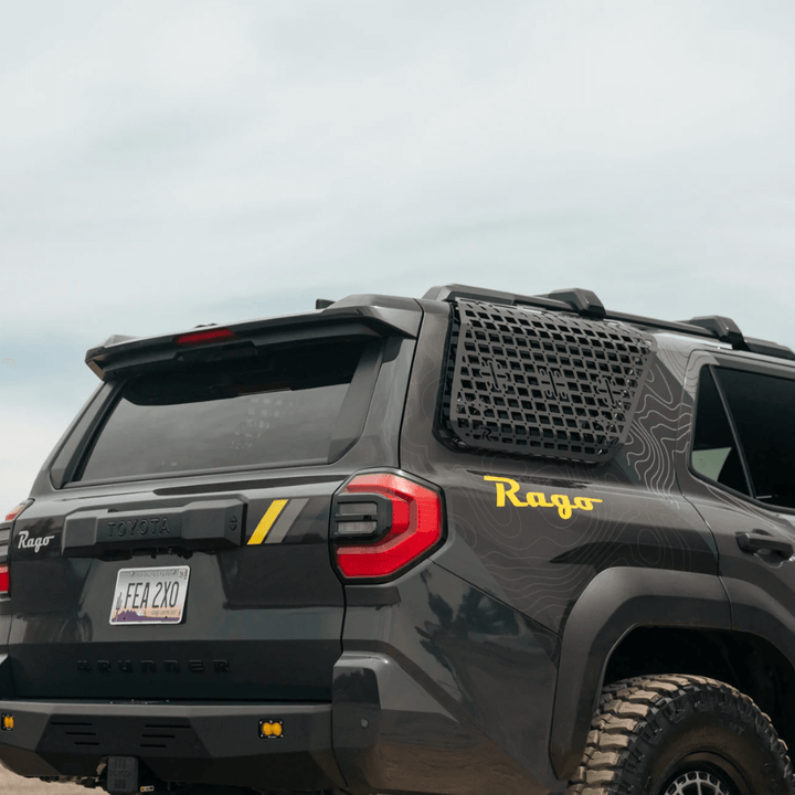 Exterior Molle Storage Panels for Factory Roof Rails For 2025+ Toyota 4Runner
