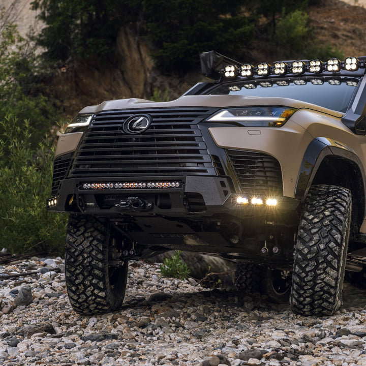 Low-profile Front Winch Bumper Fits 2022+ Lexus LX600 / 2024+LX700h