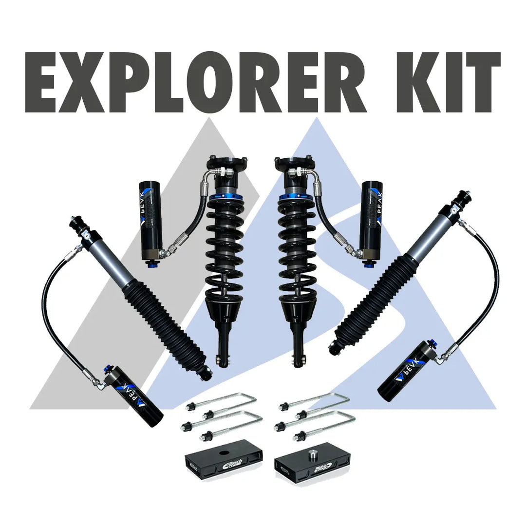 Peak Suspension 2.5'' Explorer Kit Fits 2005-2023 Toyota Tacoma