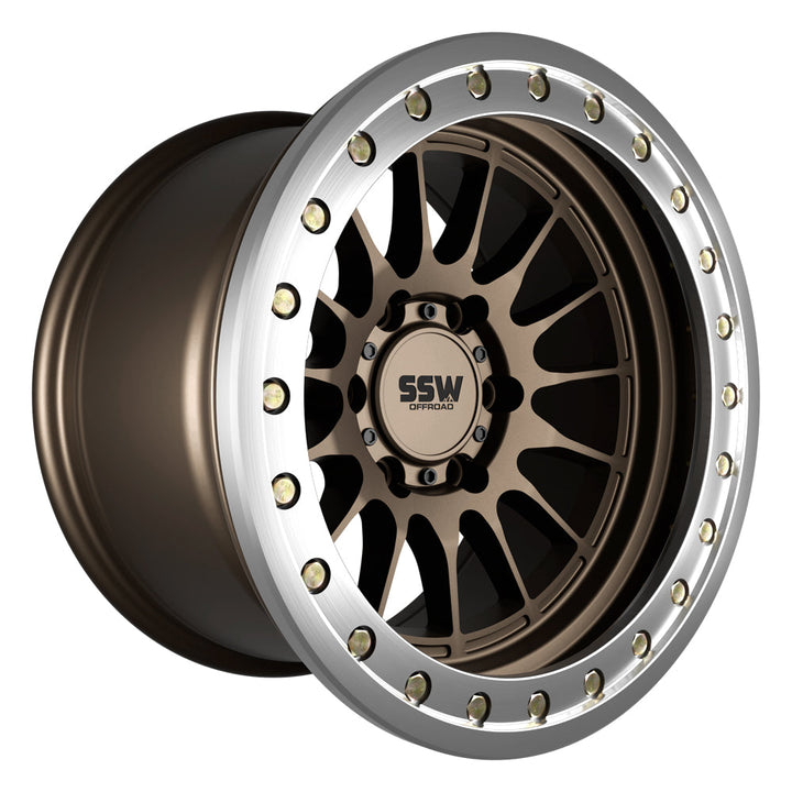 BEADLOCK DAKAR | MATTE BRONZE | 17X9.0 |-25
