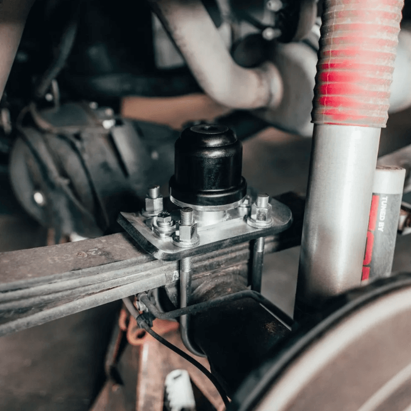 2005+ Toyota Tacoma Wheeler's Front & Rear SuperBump Bumpstop + Rear U-Bolt Flip Kit Set