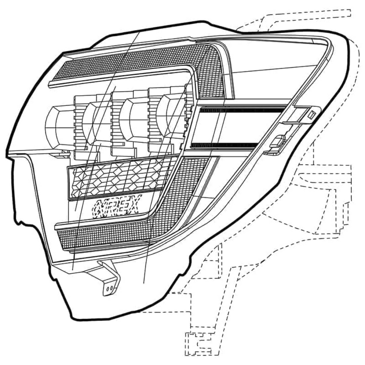 2012-2015 Toyota Tacoma NOVA-Series LED Projector