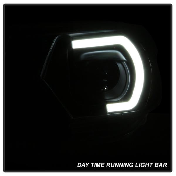 Halo Projector-Light Bar DRL Fits 2012-2015 Toyota Tacoma