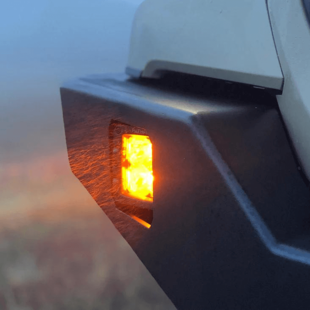 Pathfinder - 2" Surface Mount Amber Spot