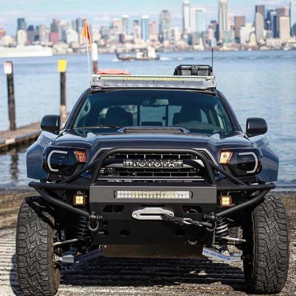 Halo Projector-Light Bar DRL Fits 2012-2015 Toyota Tacoma
