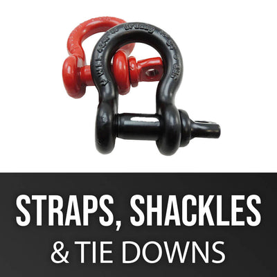 Straps, Shackles and Tie Downs