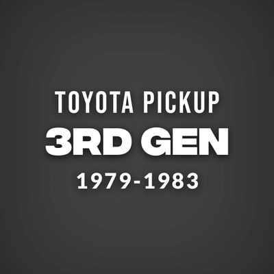 3RD GEN TOYOTA PICKUP ACCESSORIES (1979-1983)