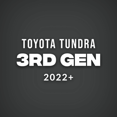 3RD GEN TOYOTA TUNDRA ACCESSORIES (2022+)