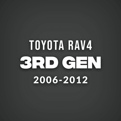 3RD GEN TOYOTA RAV4 ACCESSORIES (2006-2012)
