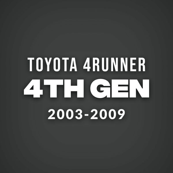 4th Gen 4Runner Accessories (2003-2009) | Yota Force