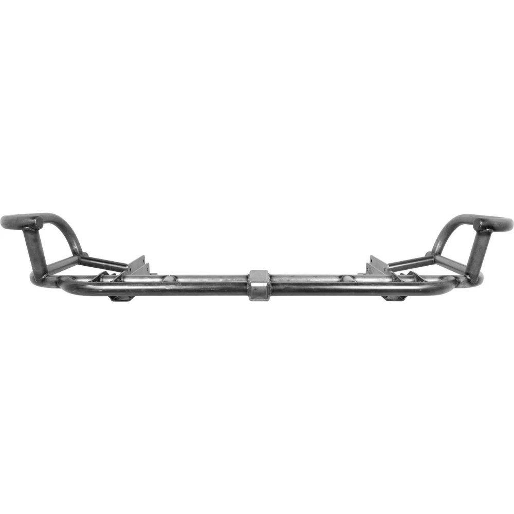 Evan-Fischer Chrome Rear Step Bumper Face Bars For 1999-2002 Toyota 4Runner (3-Piece Kit)