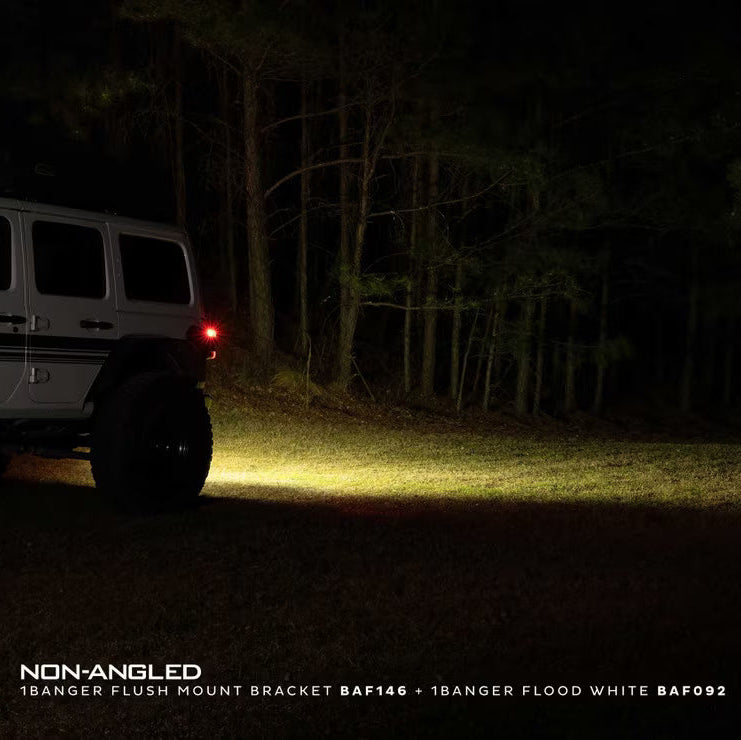 1Banger Pod Lights: Flush Mounting Kit
