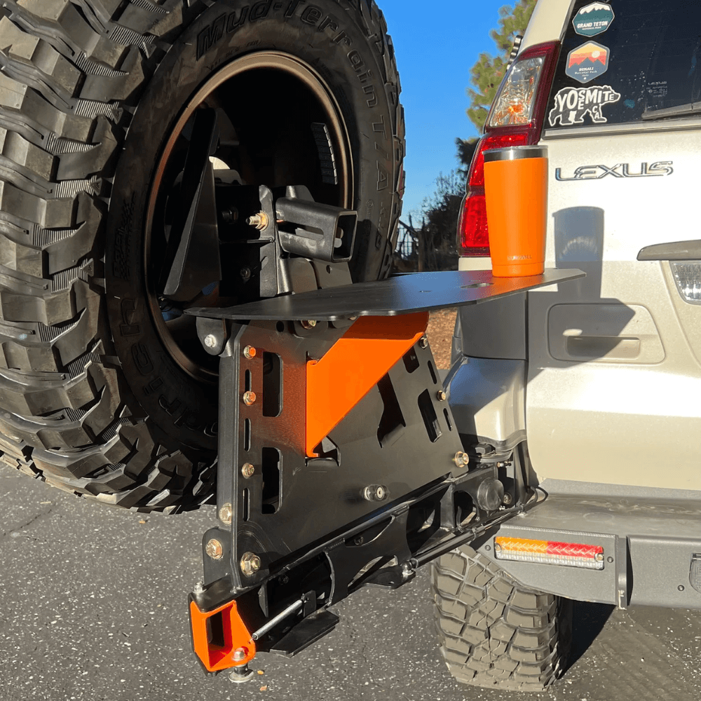 Tire Carrier Swing-Out Fits 2003-2009 Lexus GX470 – Yota Force