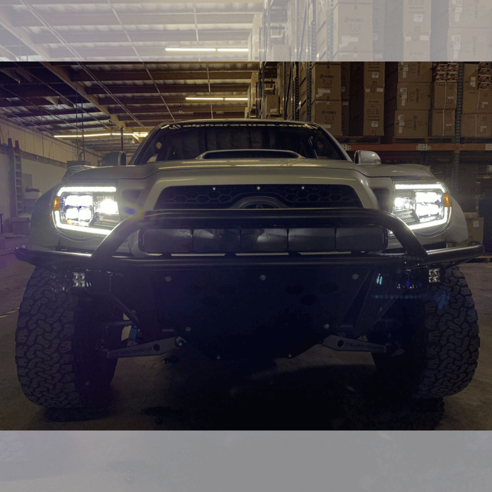 Toyota Tacoma 2005-2011 Black Headlights | A101RIXE102 Toyota Tacoma 2005-2011 Black Headlights | A101RIXE102