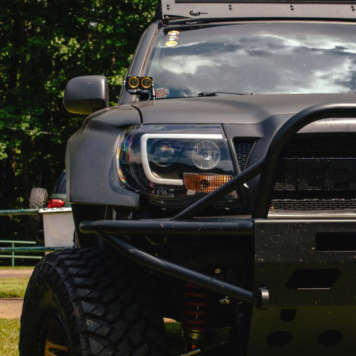 2005-2011 Toyota Tacoma Projector Headlights Light Bar DRL