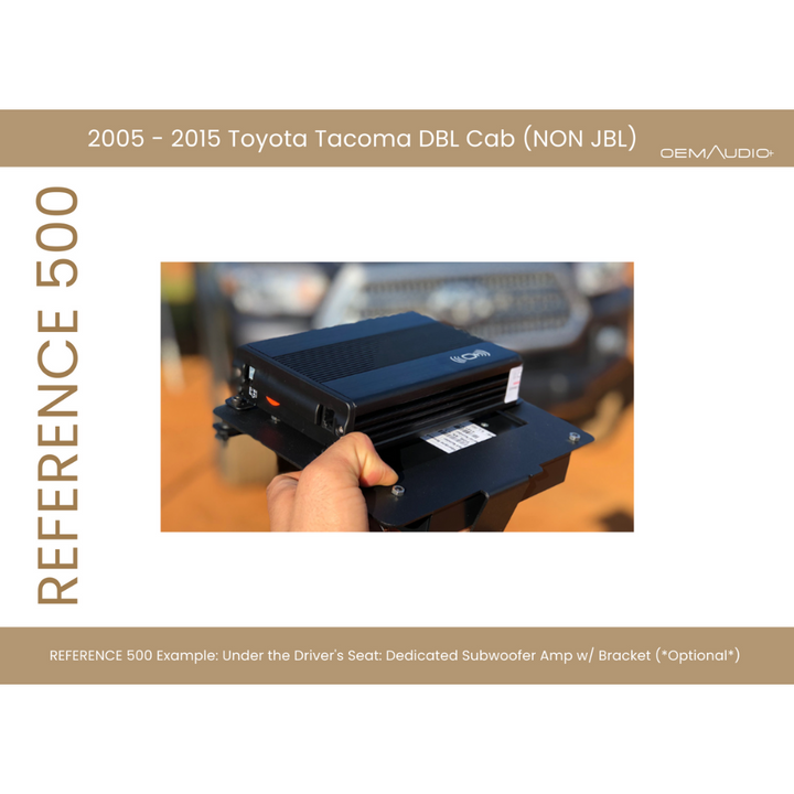 2005-2015 Toyota Tacoma | Access Cab Sound System | Reference 500