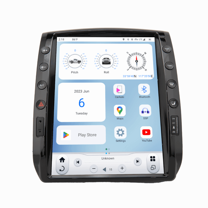 6 T-Style Radio Fits 2005-2015 Toyota Tacoma