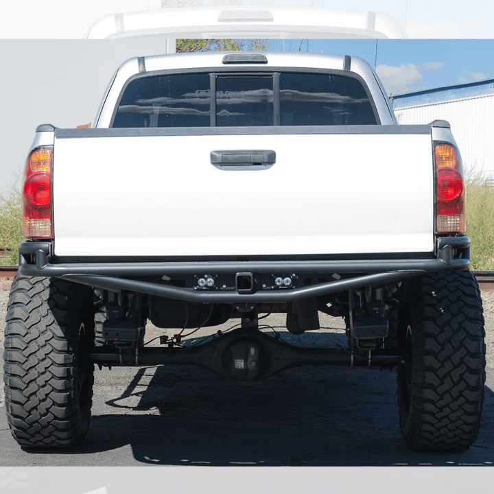 Black Diamond Series" High Clearance Rear Bumper Fits 2005-2015 Toyota Tacoma